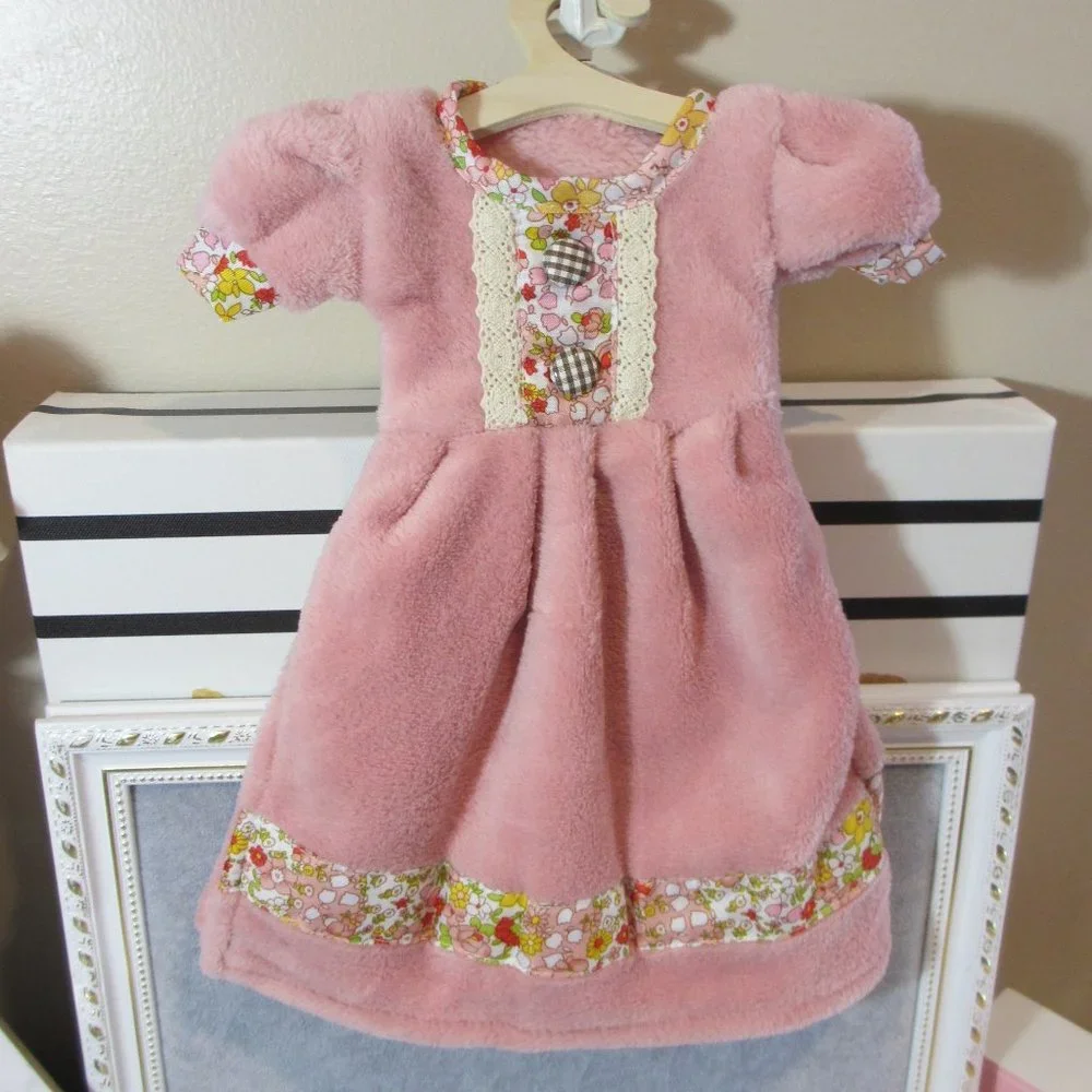 Pink Dress Hand Towel